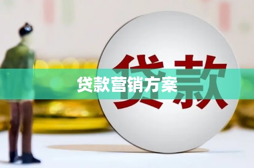 龙潭贷款营销方案