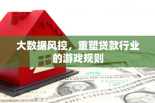 龙潭大数据风控，重塑贷款行业的游戏规则