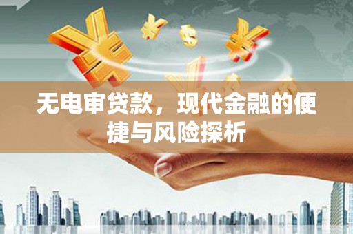 龙潭无电审贷款，现代金融的便捷与风险探析
