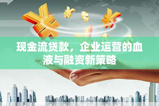 龙潭现金流贷款，企业运营的血液与融资新策略