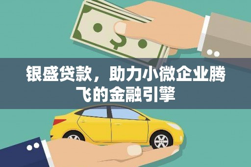 龙潭银盛贷款，助力小微企业腾飞的金融引擎