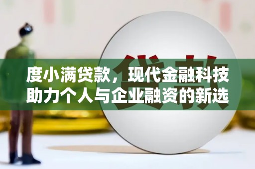 龙潭度小满贷款，现代金融科技助力个人与企业融资的新选择