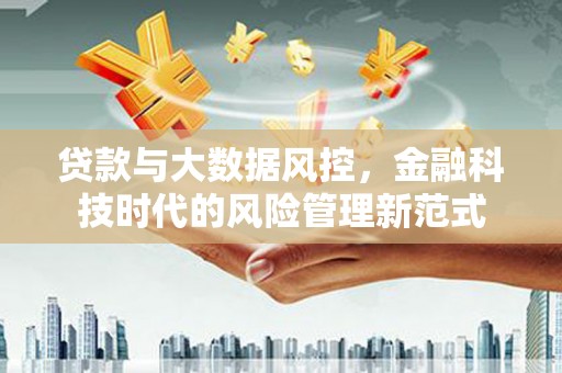 龙潭贷款与大数据风控，金融科技时代的风险管理新范式
