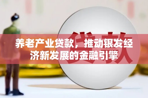 龙潭养老产业贷款，推动银发经济新发展的金融引擎