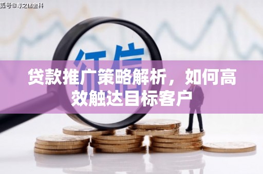 龙潭贷款推广策略解析，如何高效触达目标客户
