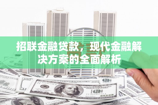 龙潭招联金融贷款，现代金融解决方案的全面解析