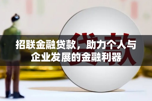 龙潭招联金融贷款，助力个人与企业发展的金融利器