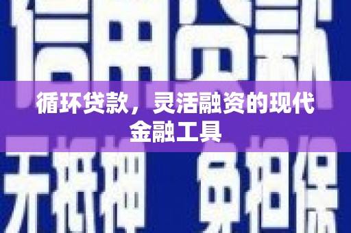 龙潭循环贷款，灵活融资的现代金融工具