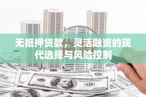 龙潭无抵押贷款，灵活融资的现代选择与风险控制