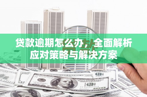 龙潭贷款逾期怎么办，全面解析应对策略与解决方案