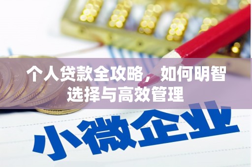 龙潭个人贷款全攻略，如何明智选择与高效管理