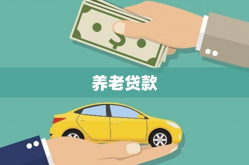 龙潭养老贷款